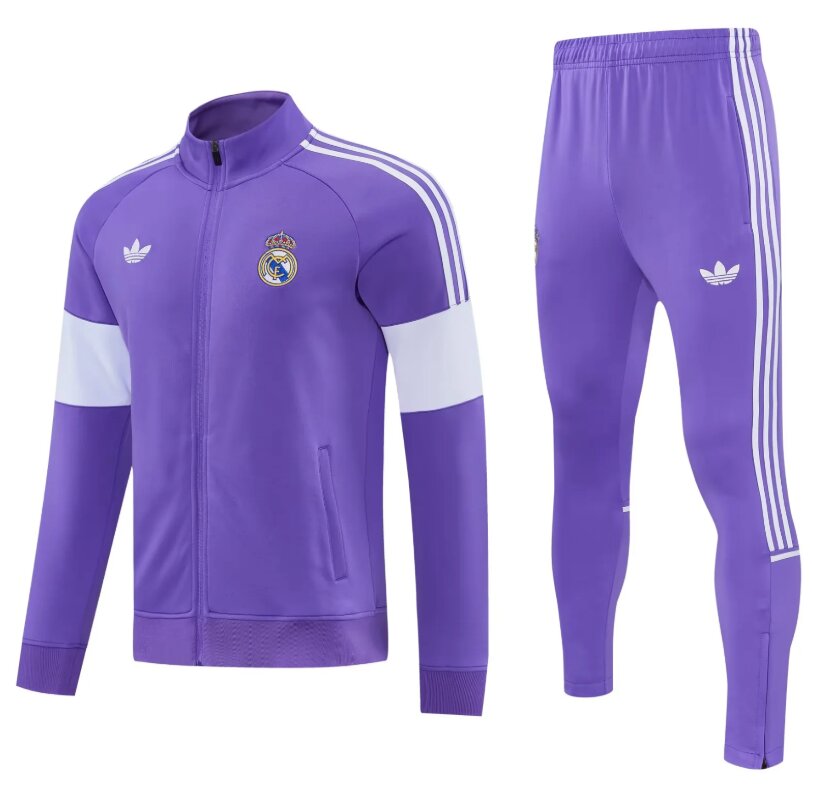 AAA Quality Real Madrid 26/27 Tracksuit - Purple